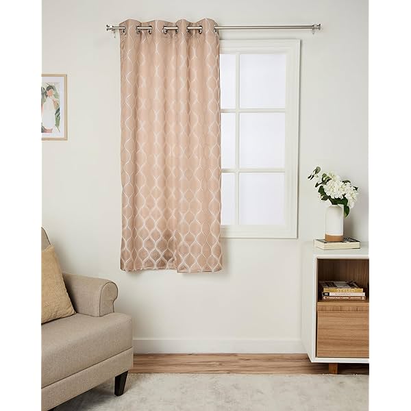 Image of Solimo Premium Polyester Curtains PO2