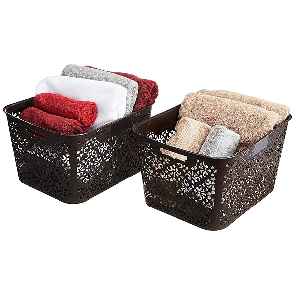 Image of Solimo Royal Multipurpose Storage Basket - Large PO2