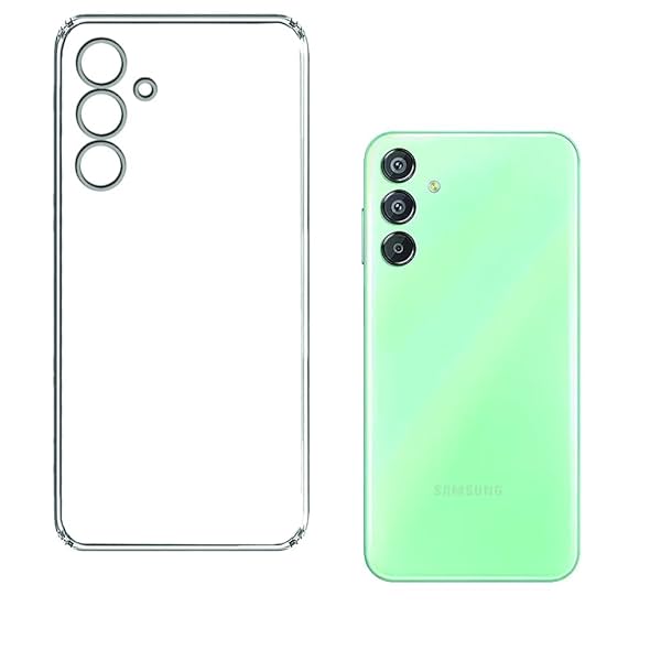 Image of Solimo Samsung Galaxy F15 5G Transparent Back Cover