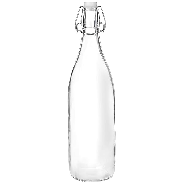 Image of Solimo Silica Glass Bottle (1 Litre)