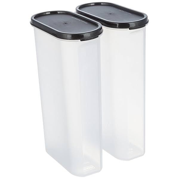 Image of Solimo plastic Storage Containers with Lid (3000 ml *2)