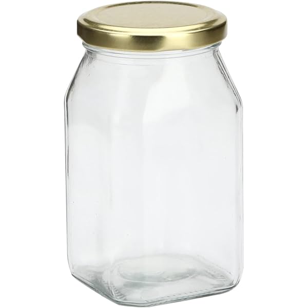 Image of Somil Versatile Transparent Glass Jar – Pack Of 1, 200 Ml