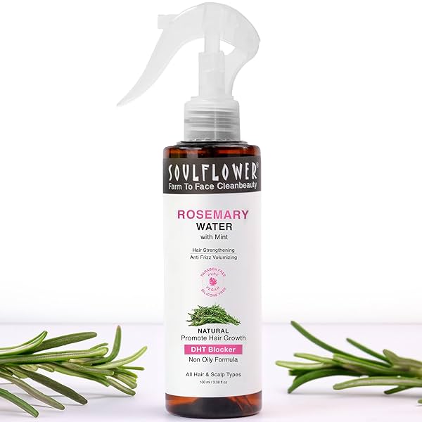 Image of Soulflower Rosemary Water spray with mint