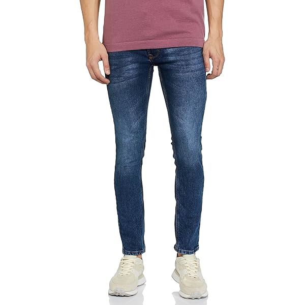 Image of Spykar Men's Super Skinny Jeans-