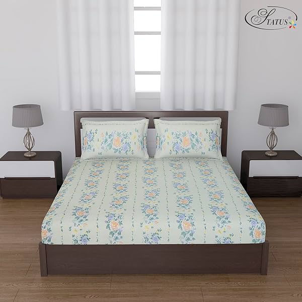 Image of Status Contract -2024 Cotton Rich Double Bedsheet