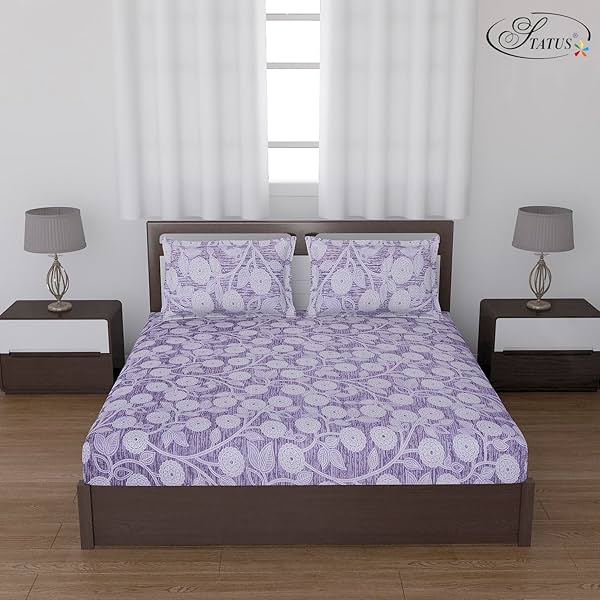 Image of Status Contract -2024 Cotton Rich Double Bedsheet