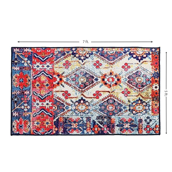 Image of Status Contract Rugs for Living Room (5x7ft) Printed Carpet for Living Room Decor