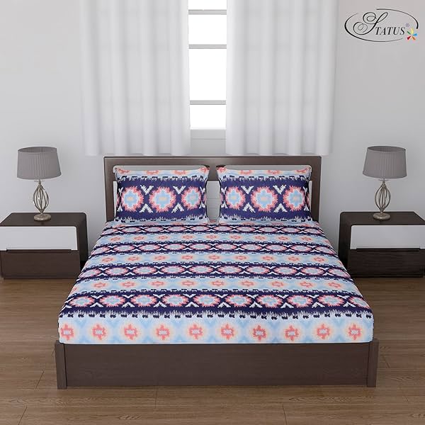 Image of Status Contract Spring Summer Collection Double Bedsheet