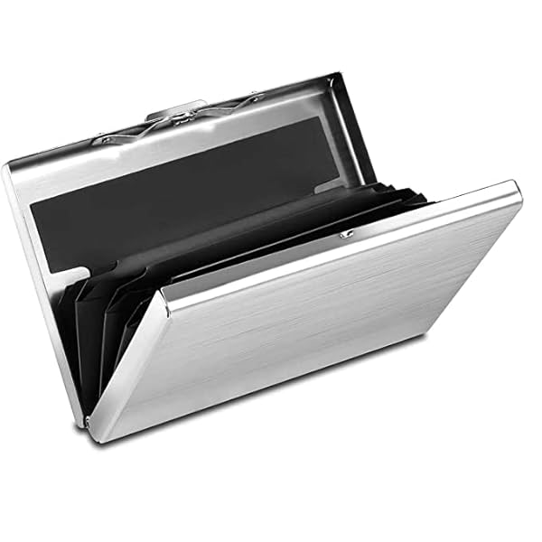 Image of Stealodeal RFID Blocking Card Holder 6 Cards