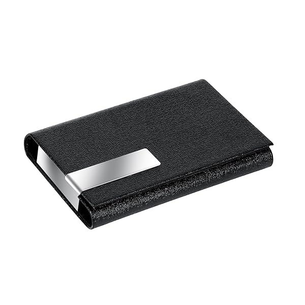 Image of Storite PU Leather Pocket Size Card Holder Wallet 