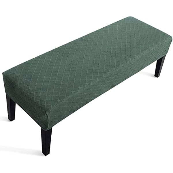 Image of Street27® High Stretch Jacquard Dining Bench Cover