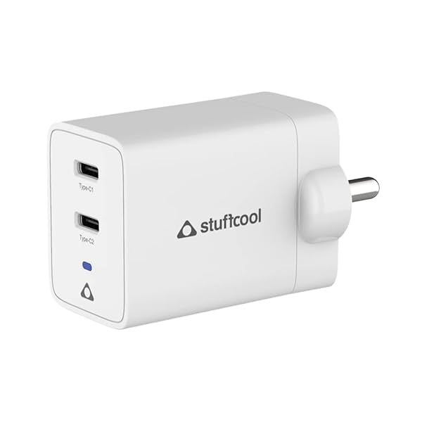 Image of Stuffcool Neo 67W GaN Charger Made in India with PD/PPS for iPhones