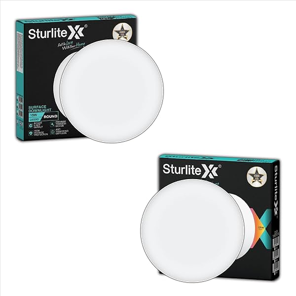 Image of Sturlite Lexxo 15W Round LED Surface Light