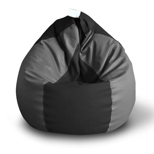 Image of Style Homez Premium Leatherette Classic Bean Bag Size XXL