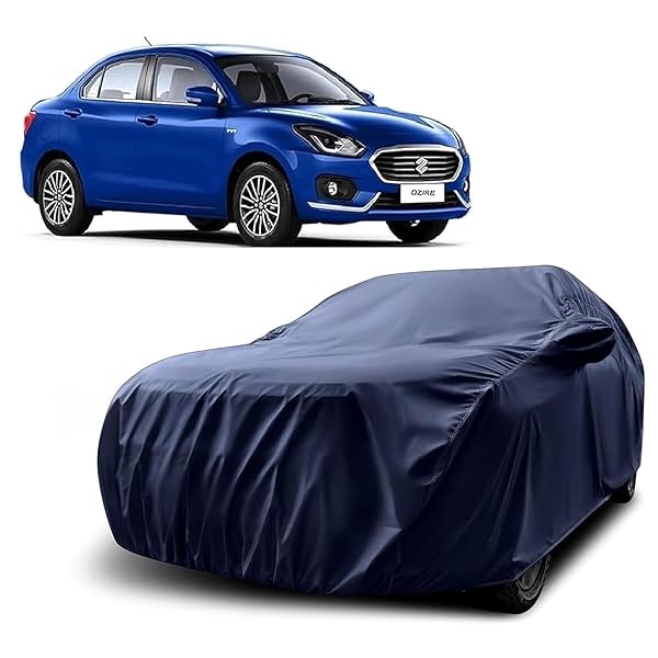 Image of Sulfar 100% Water Resistant Car Body Cover Compatible with Mirror for Maruti Suzuki Swift Dzire