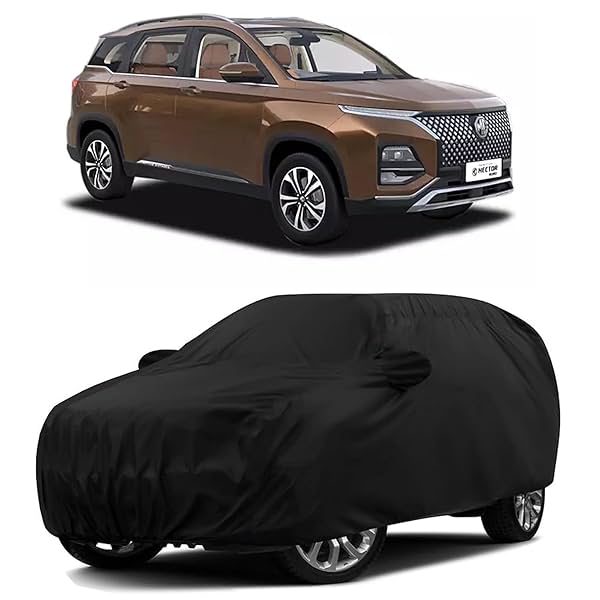 Image of Sulfar 100% Water Resistant Car Body Cover Compatible with Mirror for MG Hector Plus