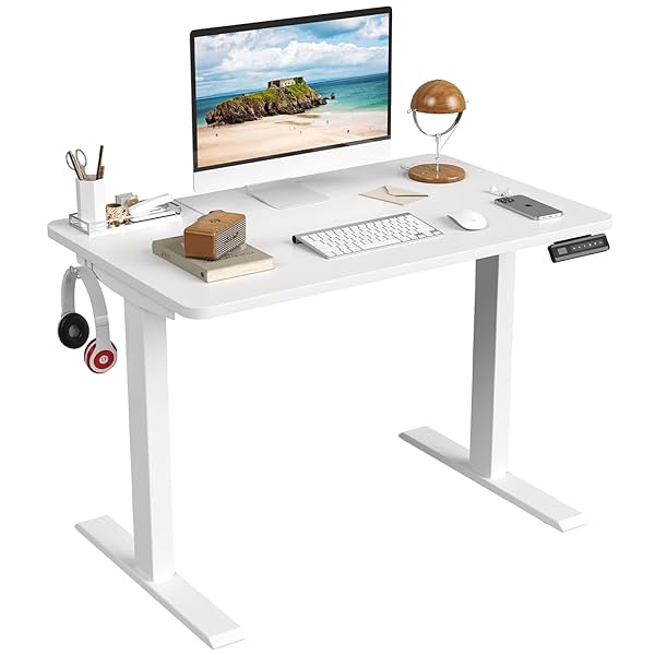 Image of Sunon Engineered Wood Ergonomic Standing Desk