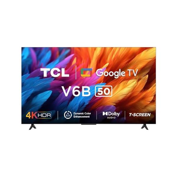 Image of TCL 126 cm (50 inches) Metallic Bezel-Less Series 4K Ultra HD Smart LED Google TV