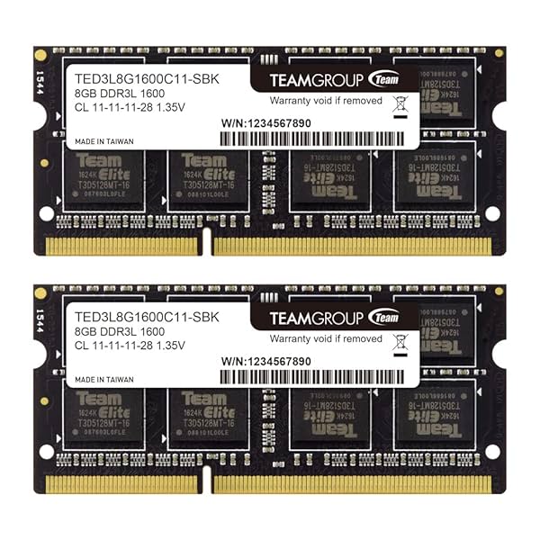 Image of TEAMGROUP Elite DDR3L 16GB Kit (2 x 8GB) 1600MHz