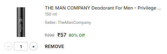 Image of THE MAN COMPANY Deodorant For Men