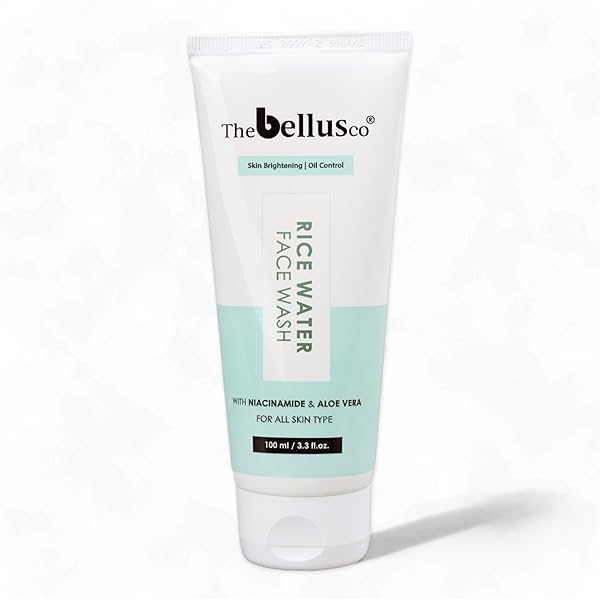 Image of THEBELLUSCO Rice Water Face Wash with Aloe Vera