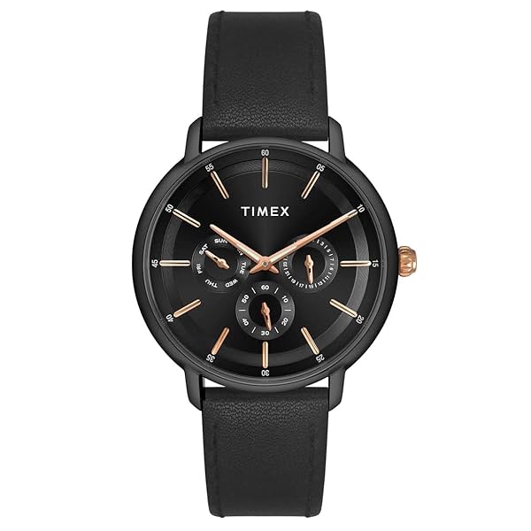 Image of TIMEX Analog Black Dial Men's Watch - TWEG22003