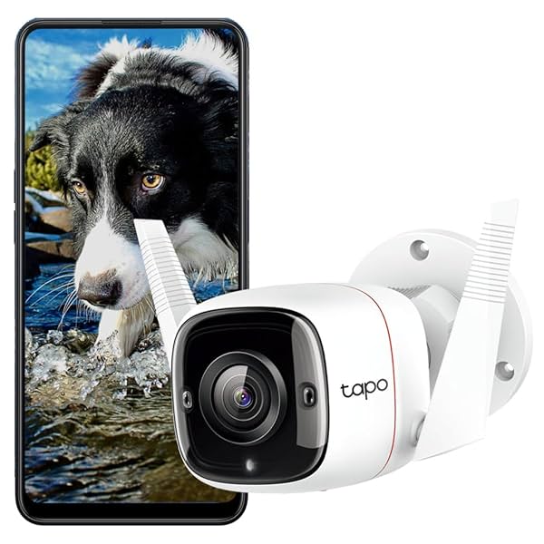 Image of TP-Link Tapo 3MP 1296p High Definition Outdoor CCTV Security Wi-Fi Smart Camera 