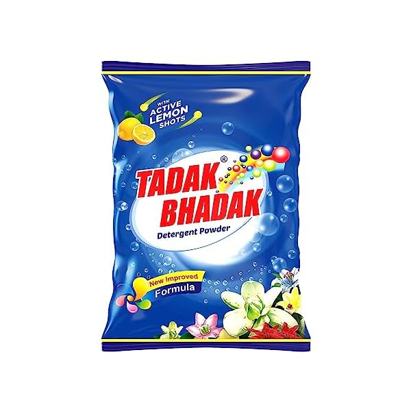 Image of Tadak Bhadak Detergent Powder - 5 kg Super Budget Pack