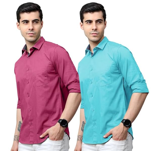 Image of Tee Projekt Cotton Shirt, pack of 2.