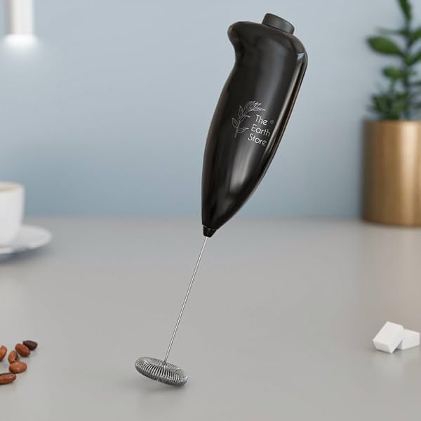 Image of The Earth Store Handheld Battery-Operated Coffee Frother