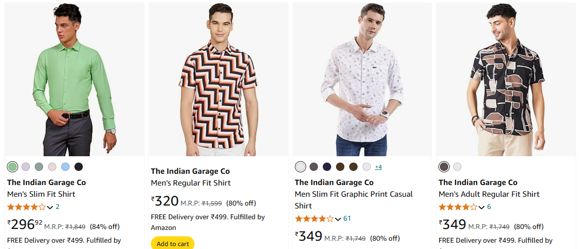 Image of The Indian Garage Co Men shirt Up to 85% discount 