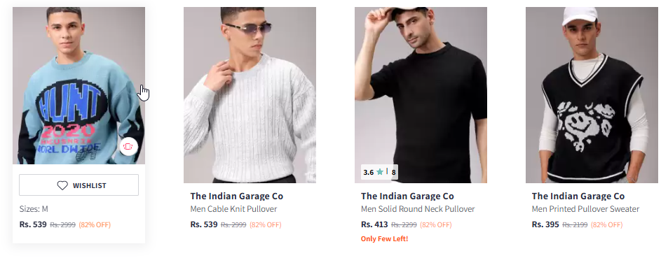 Image of The Indian Garage up to 82% Discount