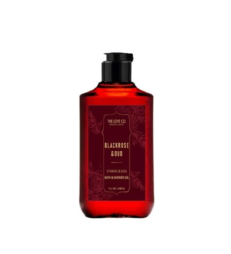 Image of The Love Co. Black Rose & Oud Body Wash 50Ml
