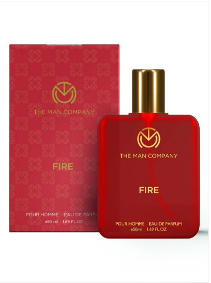 Image of The Man Company Fire Pour Homme Long Lasting Eau De Parfum - 50 ml