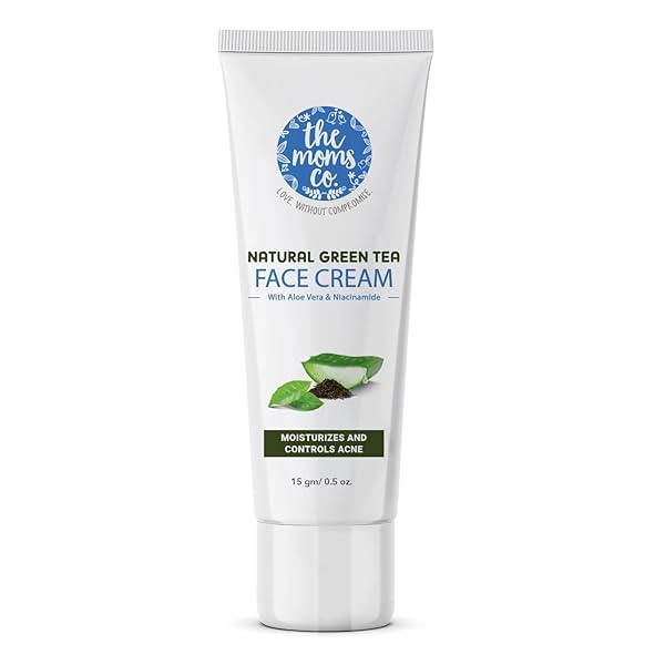 Image of The Moms Co. Green Tea Face Cream 15g