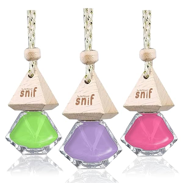 Image of The Old Natural Snif Diamond Hanging Car Perfume Combo Pack