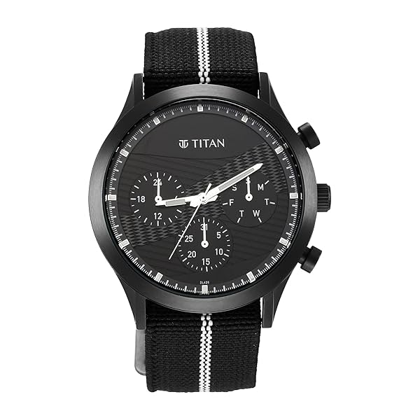 Image of Titan Analog Gray Dial Men's Watch-90129QP03