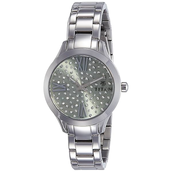 Image of Titan Women Metal Autumn Winter'15 Analog Green Dial Watch