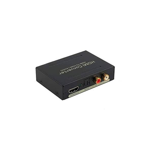 Image of Tobo HDMI Audio Extractor HDMI to HDMI Optical Toslink