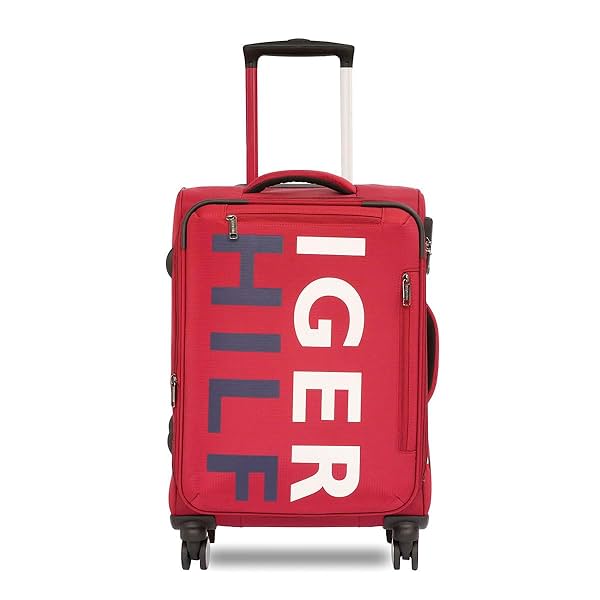 Image of Tommy Hilfiger Miller Unisex Ribstop Polyester Fabric Soft Luggage