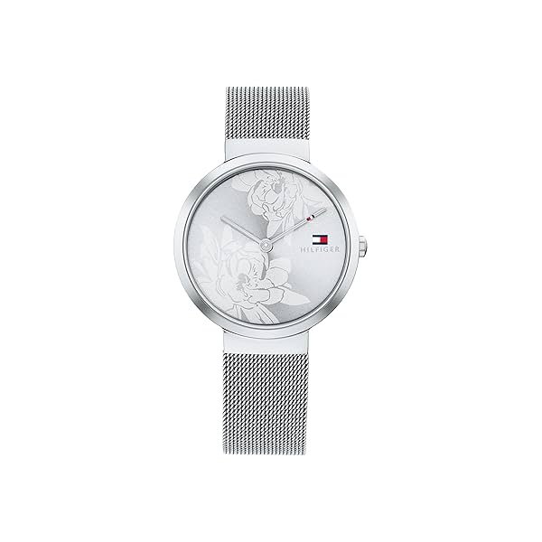 Image of Tommy Hilfigher Silver Dial Watch for Men