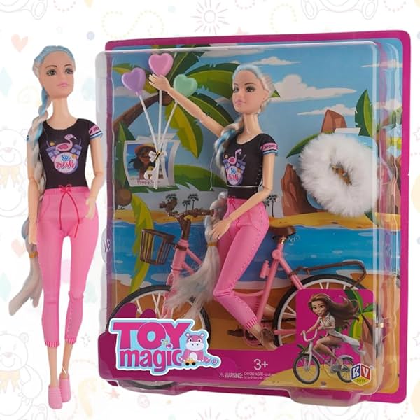 Image of ToyMagic Cycle Adventure Doll