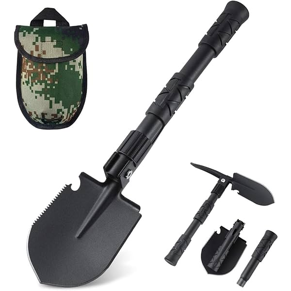 Image of TrekEaze Folding Multi-Tool Camping Shovel