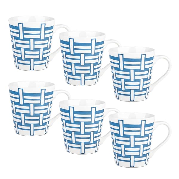 Image of Treo by Milton Ceramic Mug, 210ml * set of 6.