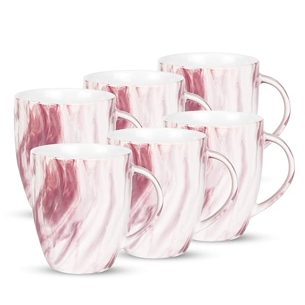 Image of Treo by Milton Marble Mug 240 ml Set of 6