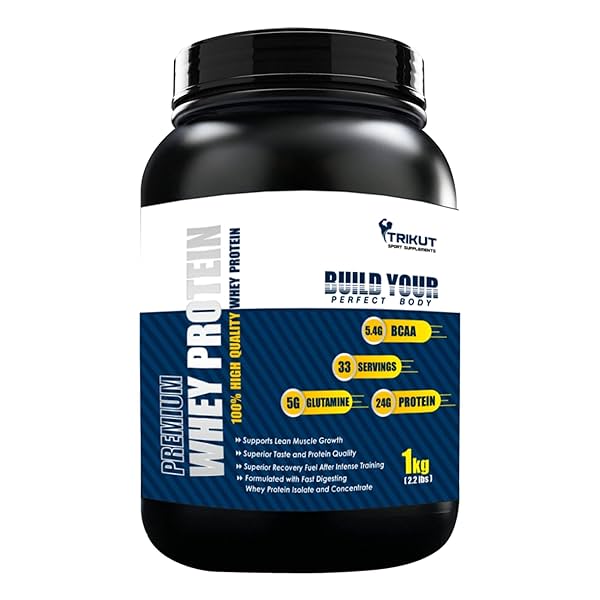 Image of Trikut Sport Supplements Premium Whey Protein 1Kg