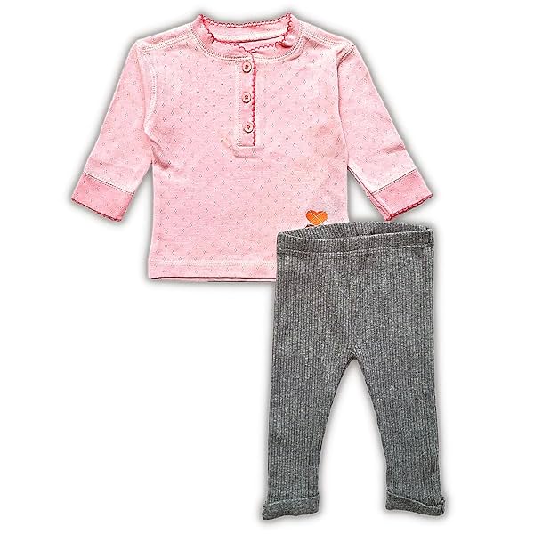 Image of TuddyBuddy Baby Girls' T-Shirt & Leggings Set