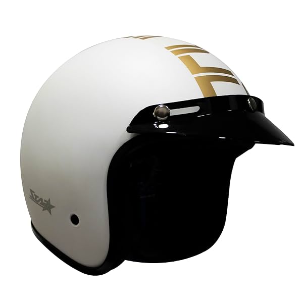 Image of Turtle Helmet Star Open Face Helmet, ABS Plastic, quantity/weight not specified.