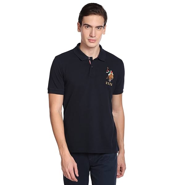 Image of U.S. POLO ASSN. Men Slim Fit Polo Shirt