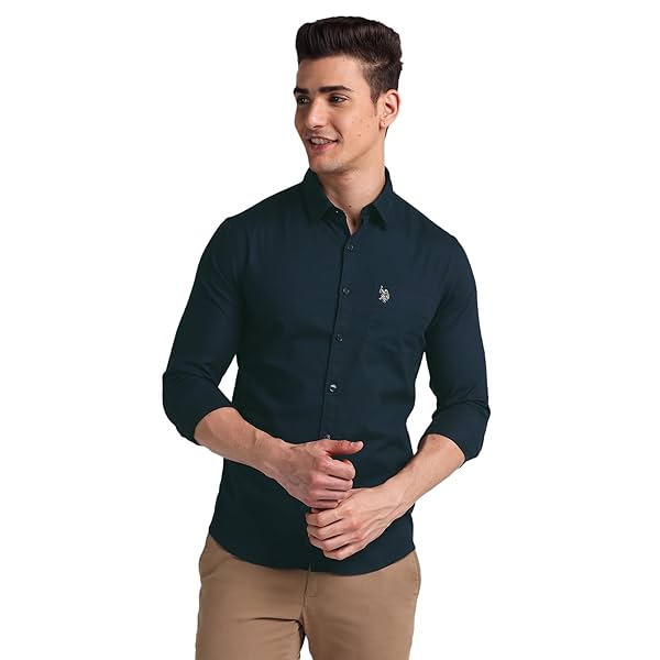 Image of U.S. POLO ASSN. Men's Slim Fit Shirt